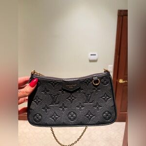 Louis Vuitton black mini purse
